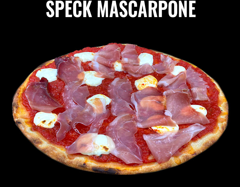 pizza speck mascarpone