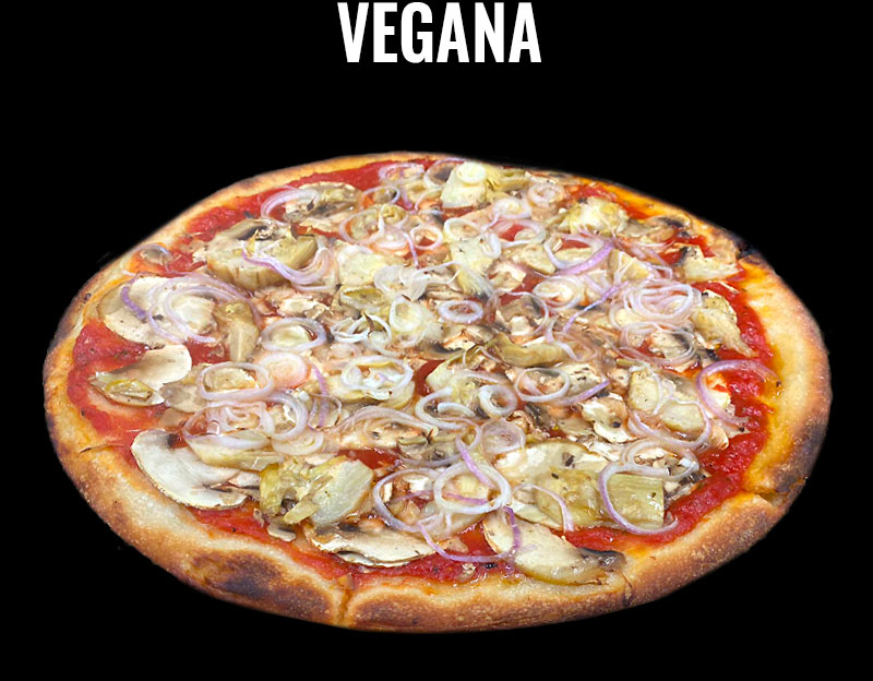 pizza vegana